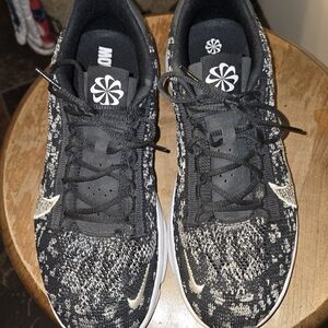 Nike Black and White Athletic Shoes